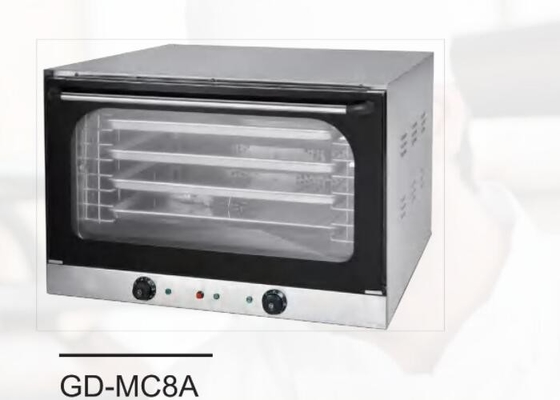 Kommerzieller gedämpfter Brotbackofen Heißluftumwälzofen Konstante Temperatur Elektrisch