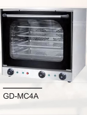 Kommerzieller gedämpfter Brotbackofen Heißluftumwälzofen Konstante Temperatur Elektrisch