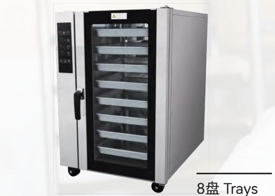 Kommerzieller gedämpfter Brotbackofen Heißluftumwälzofen Konstante Temperatur Elektrisch