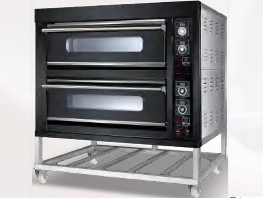 Schwarzer Elektroofen aus Titan, 380 V, kommerzielles Backen