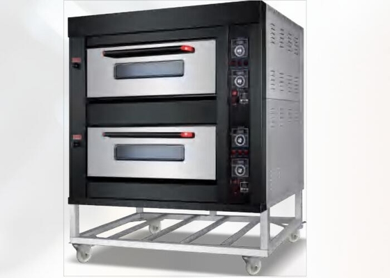 Gas-Gewerbebackofen 220 V Schwarz Titan