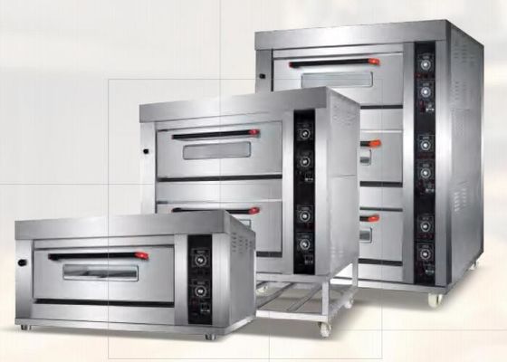 380 V Elektro- und Gas-2-in-1-Etagenofen Mechanisch