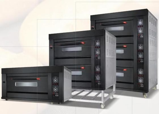 380 V Elektro- und Gas-2-in-1-Etagenofen Mechanisch