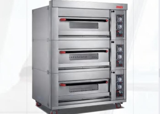 Kommerzieller Elektro-Gasbackofen Luxuriöser Typ 380V