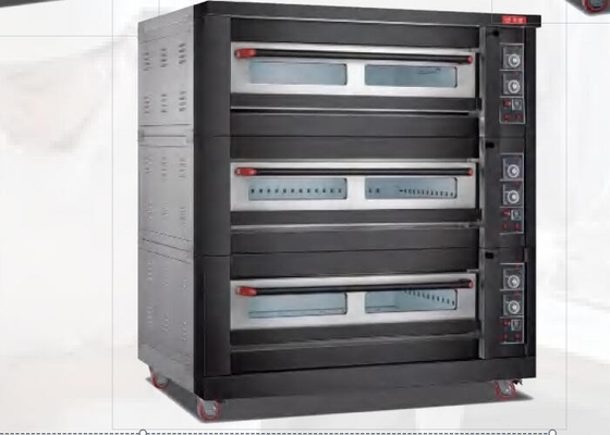 Kommerzieller Elektro-Gasbackofen Luxuriöser Typ 380V