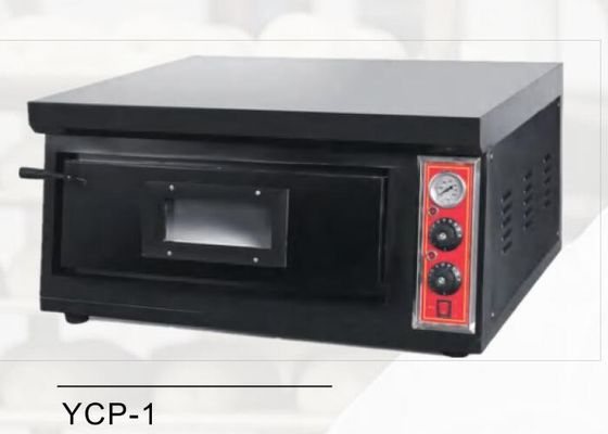 Mechanischer elektrischer Pizzaofen 220 V / 380 V zum Backen von Kuchenoberflächen