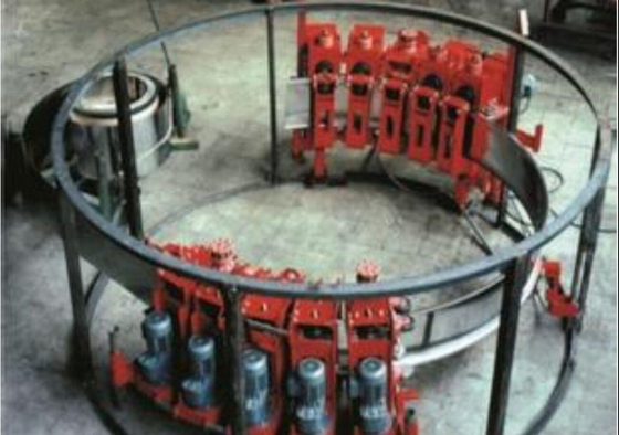 ZX-40 gesäumter Stahlplattensilo, der Maschinen-Spirale 4mm 4.5m/Min bildet