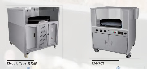 Elektrischer Edelstahl Pita Oven Turn Table Natural Gass 220v