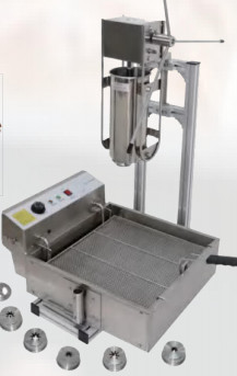 Elektrische Churros-Maschine mit manueller Tischplatte 3/5/7/10l