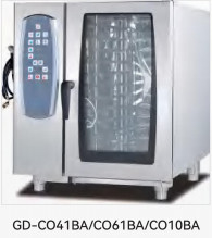 Multifunktions4 Schicht 9kW Combi Oven Combines Steamer Baking In