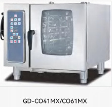 Multifunktions4 Schicht 9kW Combi Oven Combines Steamer Baking In