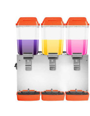 Trichter-Nahrungsmittelpvc-Zylinder-Edelstahl-Griff Juice Dispenser 110V der großen Kapazitäts-16l