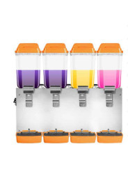 Trichter-Nahrungsmittelpvc-Zylinder-Edelstahl-Griff Juice Dispenser 110V der großen Kapazitäts-16l