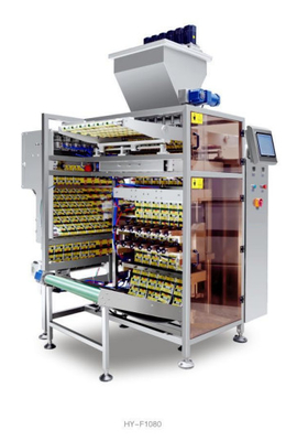 des 4Side Sperrflüssigkeits-Verpackmaschine-Körnchen-/Pulver-220v 4,5 Kilowatt YH-K1080 F1080