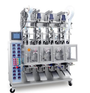 granulierte Verpackmaschine 3Kw 4 220V 50Hz versieht flüssiges Pulver Yh-K488 mit Seiten