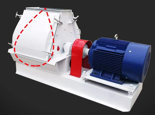 Integrale niedrige Wasser-Tropfen-Hammermühle 100kw hohes strukturelles Shrength SS304