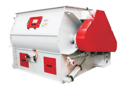 Tabellen-mischende Effekt-Doppelt-Wellen-Schaufelmischer-hohe Leistungsfähigkeit 5,5 - 30kw Sshj-0.5-4.0 380V