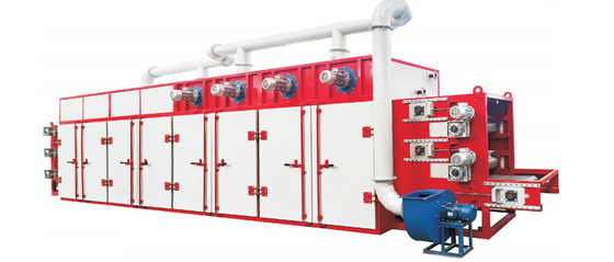 Niedrige trocknende Kosten 380V 5.5kw des elektrischen horizontalen Trockner-Lm-Hg80-300