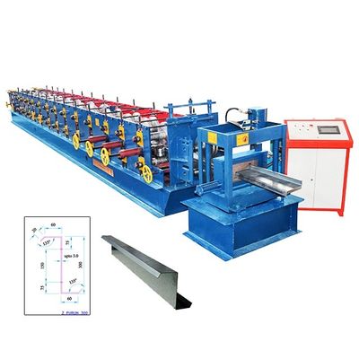 Blaue z-Purlin-Rolle, die Maschine 10m/min für Farbstahl bildet