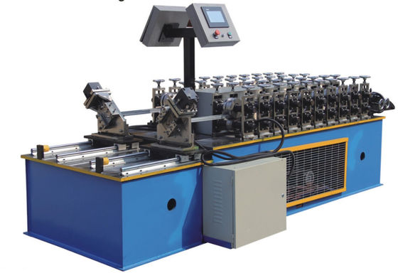 Licht-doppelte Stahllinie u-Bahn-Keel Roll Forming Machines 4KW