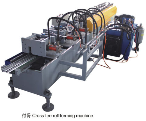 Rollen-Station t-Stangen-Keel Roll Forming Machines 8m/min 15