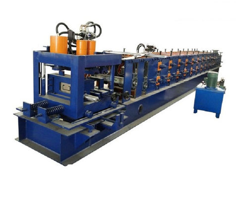 Hydraulische CZ-Purlin-Rolle, die Doppelt-Köpfe Decoiler der Maschinen-5T bildet