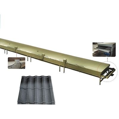 ISO-Stein-überzogene Dachplatte-Maschine, manuelle Dachplatte 30T, die Maschine herstellt