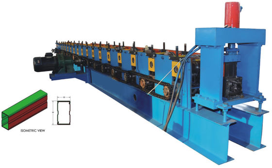 Gestell-Rolle des Speicher4.5t, die Maschine 5.5KW für Aluminiumplatte bildet