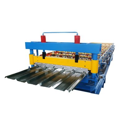 Stahlrolle der Farbe4.5t, die Maschine für hohes Wellen-Wellblech bildet