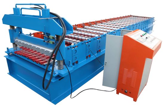 Rollen-Fensterladen-Produktionsmaschine-hydraulischer Ausschnitt 8m/min 6T