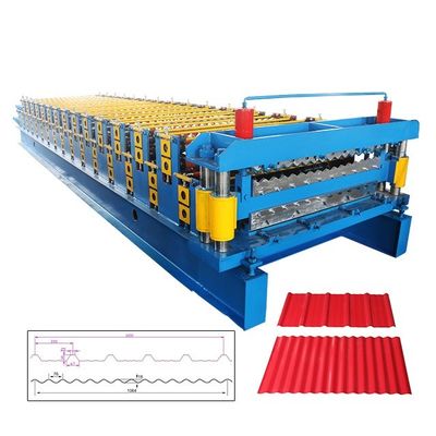 ISO-Farbstahlrolle, die Maschine 5T für Dachplatte-Platte bildet