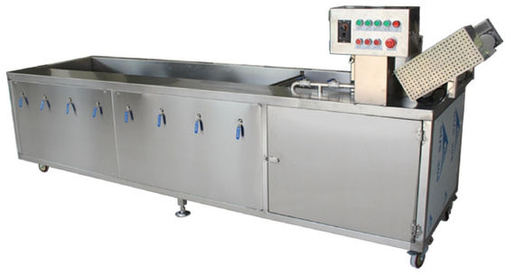 Gemüsewaschmaschine der blasen-800kg/h, 3.2m Industrieobst-Waschmaschine