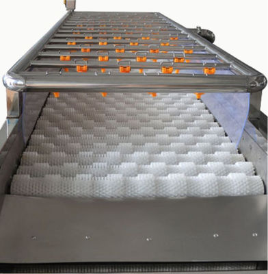 Maschinerie der Lebensmittelverarbeitungs-3.35KW, Reinigungs-Maschine des Spray-1000kg/h