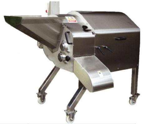 Maschinerie der Lebensmittelverarbeitungs-1000kg/h, tragen industrielle würfelnde Gemüsemaschine Früchte