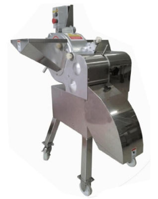 Maschinerie der Lebensmittelverarbeitungs-1000kg/h, tragen industrielle würfelnde Gemüsemaschine Früchte