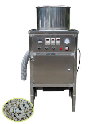 Silberne Lebensmittelverarbeitungs-Maschinerie, Schälmaschine des Knoblauch-50kg/h