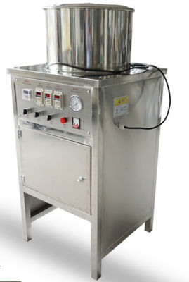 Silberne Lebensmittelverarbeitungs-Maschinerie, Schälmaschine des Knoblauch-50kg/h