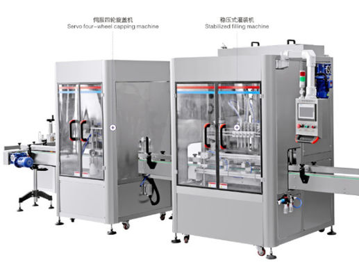 Soßen-Füllungs-Verpackungsmaschine, automatische flüssige füllende mit einer Kappe bedeckende Maschine SS316