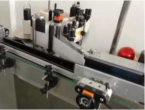 Vertikales 20bpm ringsum Flaschen-Aufkleber-Applikatorn-Maschine