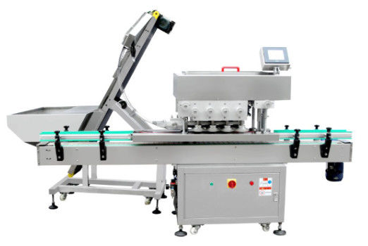 Füllende 1.2KW Verpackungsmaschine, automatische lineare mit einer Kappe bedeckende Maschine 3000bph