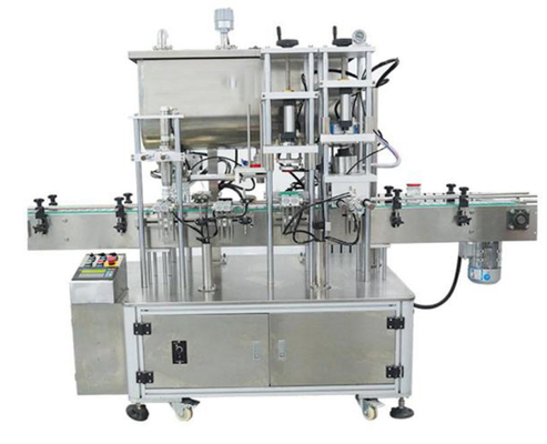 Soßen-füllende mit einer Kappe bedeckende Maschine 2KW 20b/H 500g automatisch