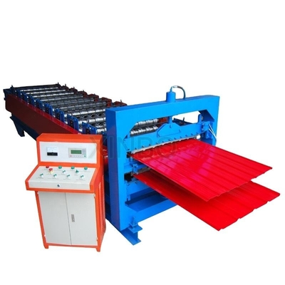 1mm Stärke-Stahlfliesen-Rolltor, der Maschine 15m/min für Garage herstellt