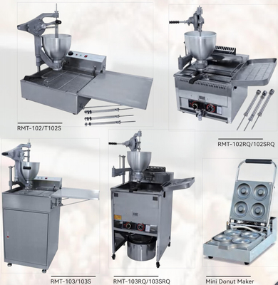 Düsen Mini Donut Maker Automatic Doughnut-Maschinen-3 gesetzter Tainless-Stahl