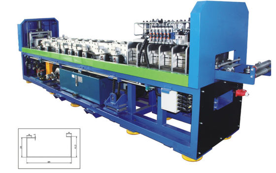 Licht-Stahllandhaus-Bau C140 Keel Roll Forming Machine 3.5T