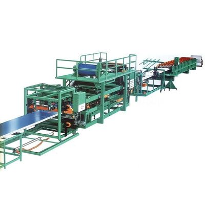 Sandwich-Platten-Rolle des Grün-20T, die Maschinen-Ausrüstung 6m/min bildet