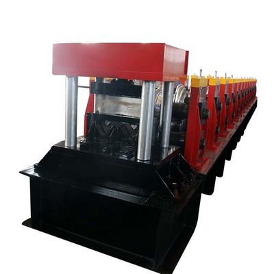 Rote Leitplanken-Rolle, welche manuelle die Fütterung der Maschinen-15m/min 3T bildet