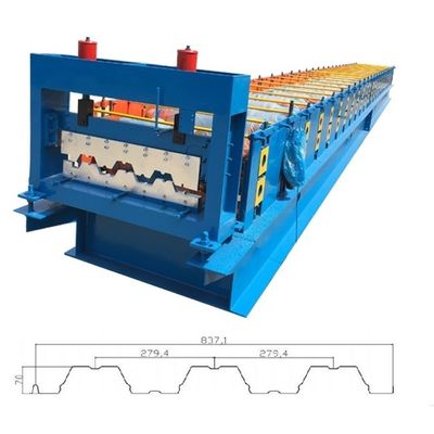 Blechumformungs-Maschine 15KW der Fliesen-8T für Stahlboden-Plattform