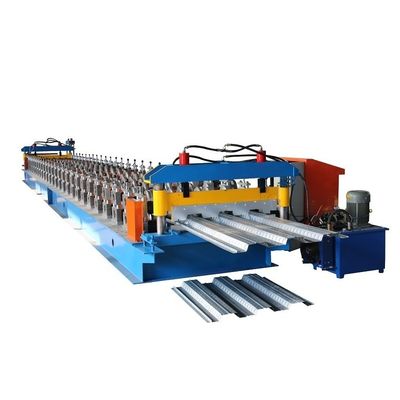 Plattform-Rolle des Metall3t, die Maschine für Farbstahlblech 12m/min bildet