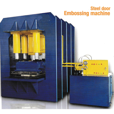3000 Doppelt-Aktions-Drücken Ton Hydraulic Steel Door Embossing-Maschinen-380V